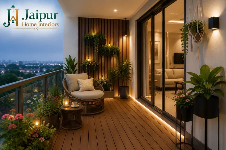 Balcony Interior Design in Jaipur