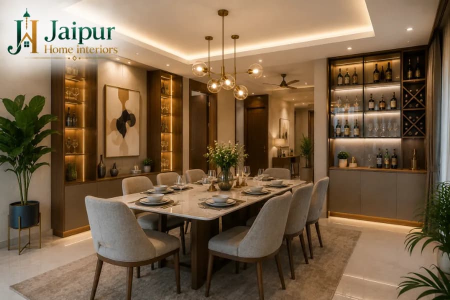 Dining Room Interior Design in Jaipur